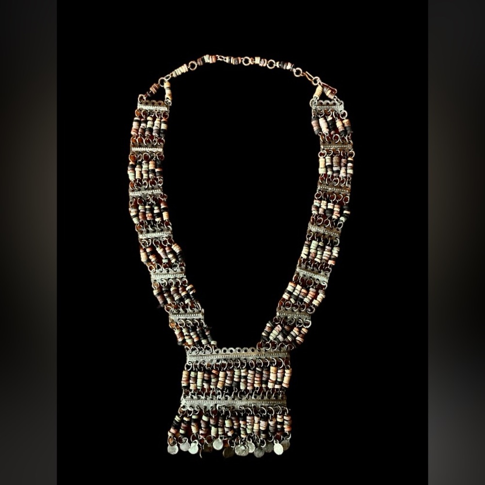Handmade Beaded Folk Necklace
